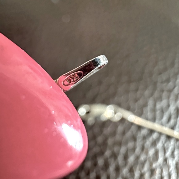 Sterling Silver Chain With Pendants - Picture 6 of 7